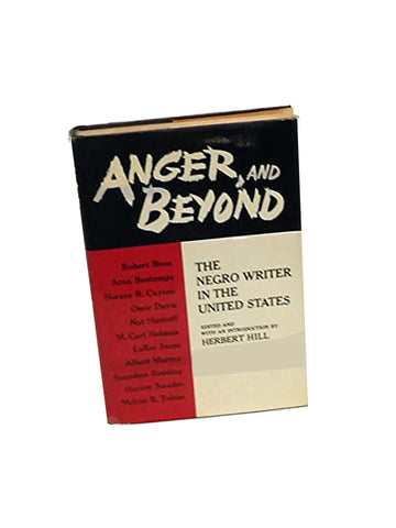 Anger and Beyond the Negro Writer in the United States