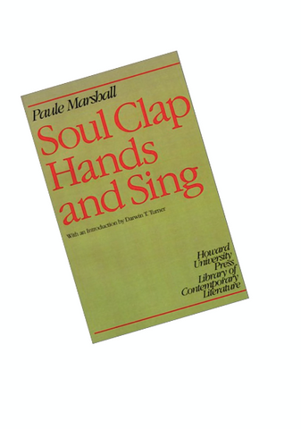 Soul Clap Hands and Sing Paule Marshall